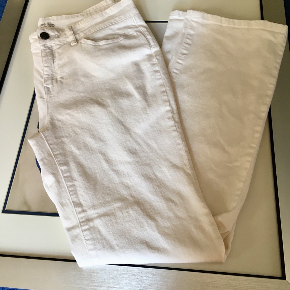White bootcut jeans Yummie by Heather Thompson
